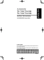 Предварительный просмотр 3 страницы Kenwood TK-7180 Instruction Manual