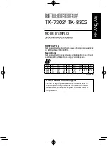 Предварительный просмотр 21 страницы Kenwood TK-7302 Instruction Manual