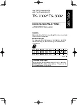 Предварительный просмотр 75 страницы Kenwood TK-7302 Instruction Manual