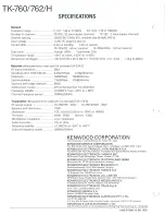 Предварительный просмотр 61 страницы Kenwood TK-760 Service Manual