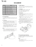 Предварительный просмотр 7 страницы Kenwood TK-80 Service Manual