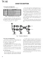 Предварительный просмотр 11 страницы Kenwood TK-80 Service Manual