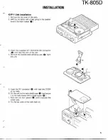 Preview for 5 page of Kenwood TK-805D Service Manual