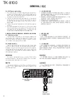 Предварительный просмотр 5 страницы Kenwood TK-8100 Service Manual