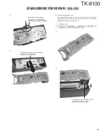 Предварительный просмотр 22 страницы Kenwood TK-8100 Service Manual