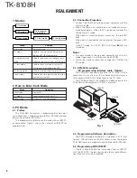 Preview for 8 page of Kenwood TK-8108H Service Manual