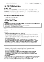 Kenwood TK-8180K Instruction Manual предпросмотр