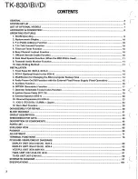 Preview for 2 page of Kenwood TK-830 series Service Manual