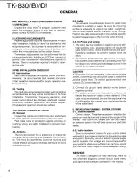 Preview for 4 page of Kenwood TK-830 series Service Manual