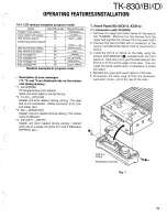 Preview for 9 page of Kenwood TK-830 series Service Manual