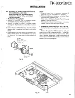 Preview for 17 page of Kenwood TK-830 series Service Manual