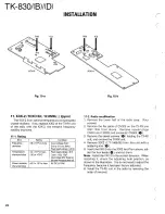 Preview for 20 page of Kenwood TK-830 series Service Manual