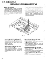 Preview for 22 page of Kenwood TK-830 series Service Manual