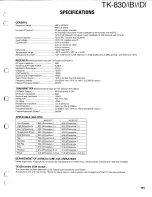 Preview for 79 page of Kenwood TK-830 series Service Manual