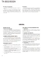 Предварительный просмотр 2 страницы Kenwood TK-8302 Service Manual