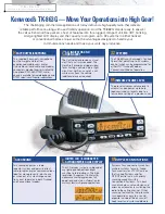 Предварительный просмотр 2 страницы Kenwood TK-863G Brochure & Specs