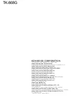 Предварительный просмотр 47 страницы Kenwood TK-868G Service Manual