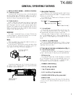 Предварительный просмотр 3 страницы Kenwood TK-880 series Service Manual