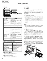 Предварительный просмотр 16 страницы Kenwood TK-880 series Service Manual