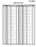 Предварительный просмотр 42 страницы Kenwood TK-885 Service Manual