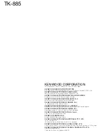 Предварительный просмотр 79 страницы Kenwood TK-885 Service Manual