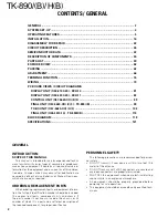 Предварительный просмотр 3 страницы Kenwood TK-890/(B) Service Manual