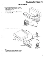 Предварительный просмотр 17 страницы Kenwood TK-930A Service Manual