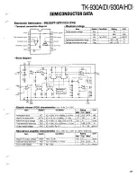 Предварительный просмотр 37 страницы Kenwood TK-930A Service Manual