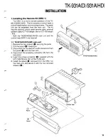 Preview for 13 page of Kenwood TK-931A Service Manual