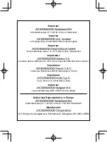 Предварительный просмотр 2 страницы Kenwood TK-D200 Quick Reference Manual