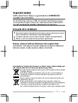 Предварительный просмотр 113 страницы Kenwood TK-D200 Quick Reference Manual