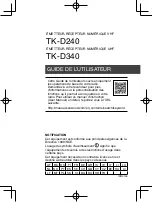 Preview for 21 page of Kenwood TK-D240 User Manual