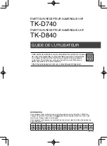 Предварительный просмотр 13 страницы Kenwood TK-D740 User Manual