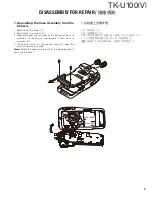 Preview for 9 page of Kenwood TK-U100 Service Manual