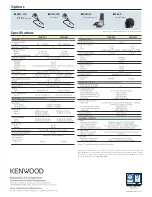 Preview for 2 page of Kenwood TKR-751 Brochure & Specs