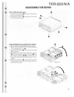 Preview for 11 page of Kenwood TKR-820 Service Manual