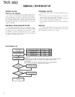 Preview for 2 page of Kenwood TKR-850 Service Manual