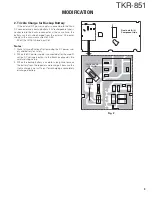 Preview for 9 page of Kenwood TKR-851 Service Manual