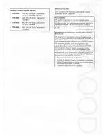 Предварительный просмотр 2 страницы Kenwood TM-255A/E Instruction Manual