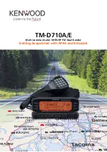 Kenwood TM-255A Product Manual предпросмотр