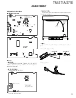 Предварительный просмотр 23 страницы Kenwood TM-271A Service Manual