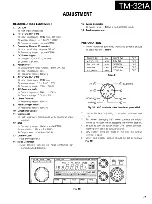 Preview for 30 page of Kenwood TM-321A Service Manual