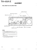 Preview for 70 page of Kenwood TM-455A Service Manual