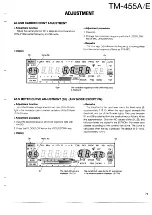 Preview for 73 page of Kenwood TM-455A Service Manual