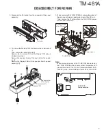 Preview for 3 page of Kenwood TM-481A Service Manual