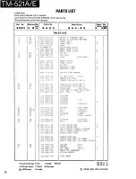 Предварительный просмотр 20 страницы Kenwood TM-521A Service Manual