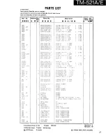 Предварительный просмотр 27 страницы Kenwood TM-521A Service Manual