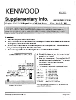 Предварительный просмотр 166 страницы Kenwood TM-742 Service Manual