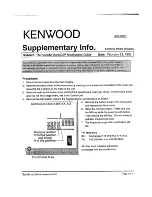 Preview for 10 page of Kenwood TM-942 Service Manual