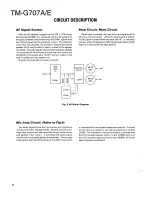 Preview for 6 page of Kenwood TM-G707A Service Manual